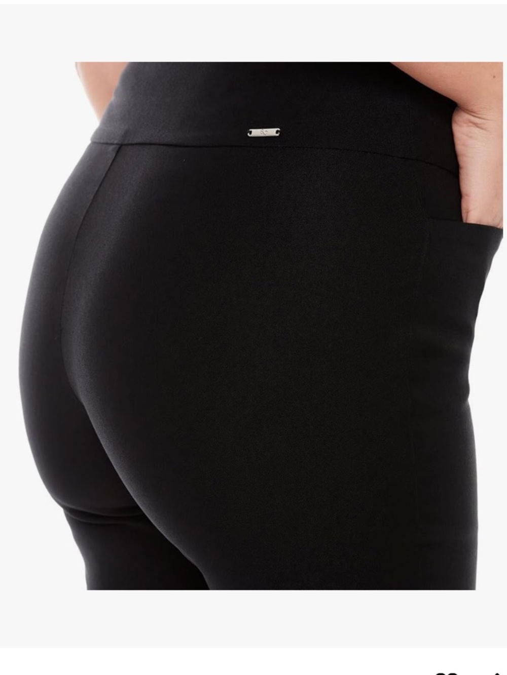 S.C. & CO. | Tummy Control Capri Pants, Size 14 - Picture 5 of 9